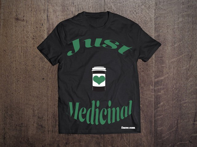 JustMedicinalT-ShirtinBlack
