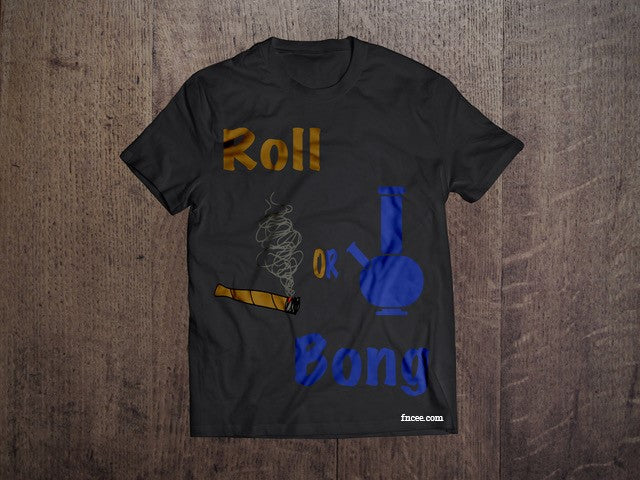 RollorBongT-ShirtinBlack