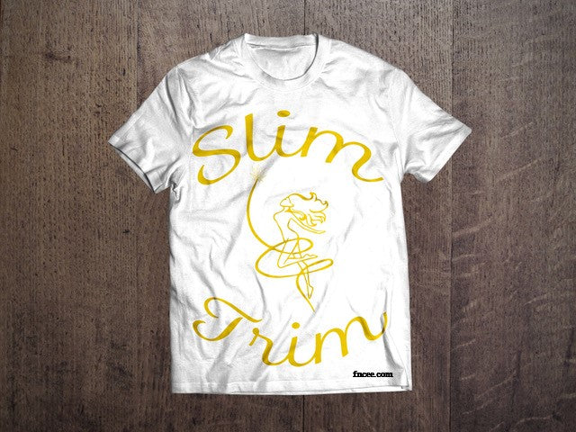SlimTrimT-ShirtinWhite